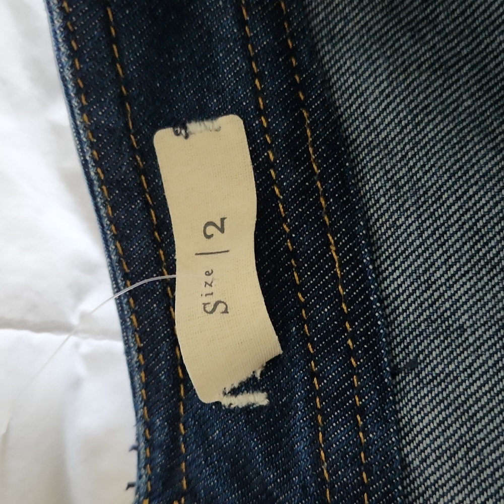 Anthropologie Pilcro Denim Circle Skirt size 2 - Picture 5 of 9